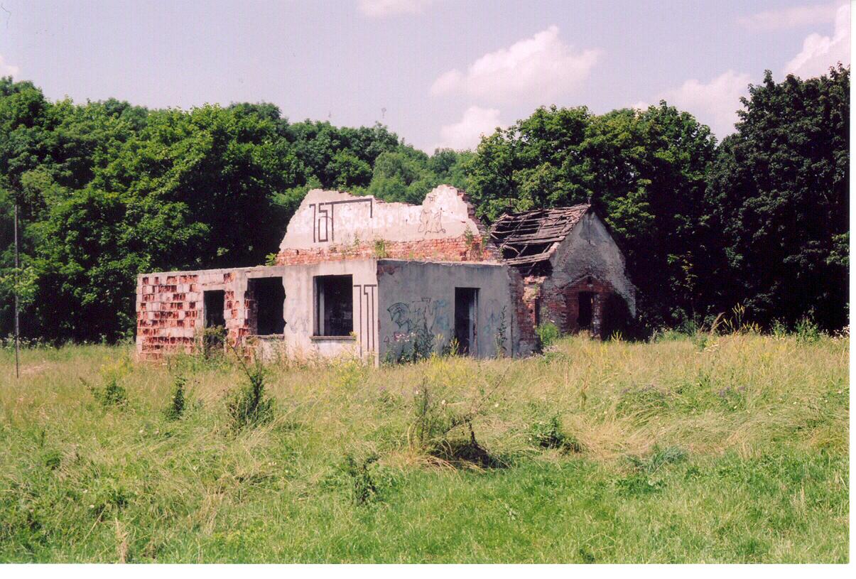 Brick barracks at plaszow